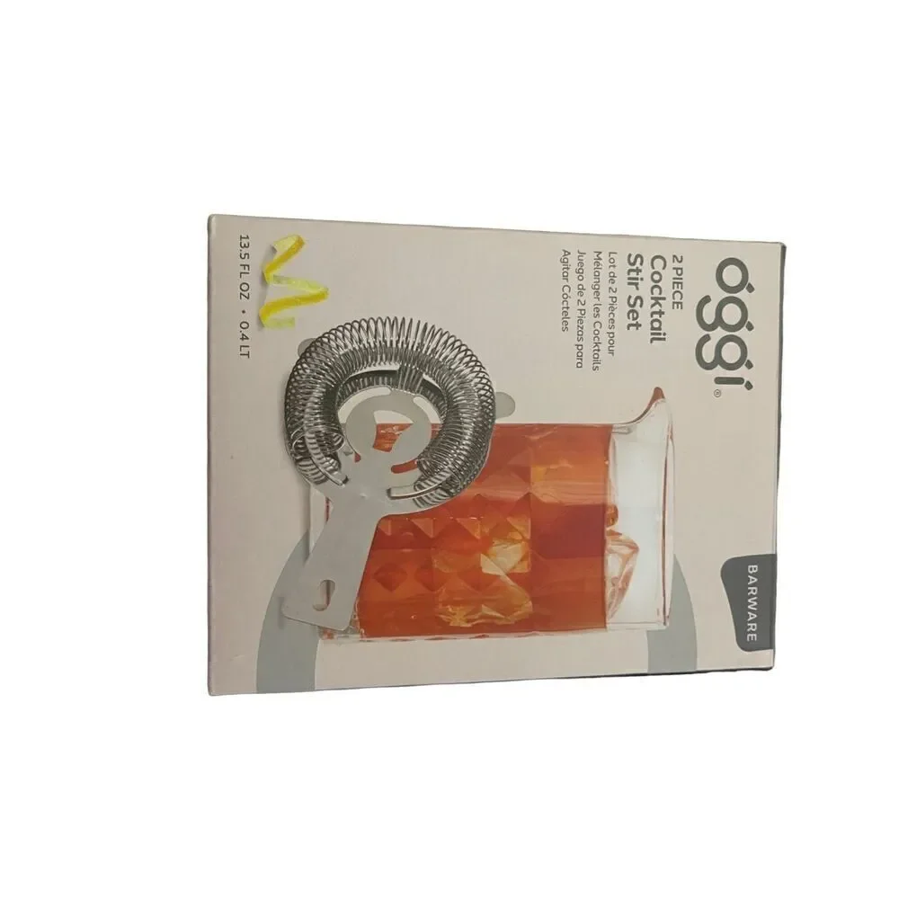 Oggi COCKTAIL 2 PIECE STIR SET
